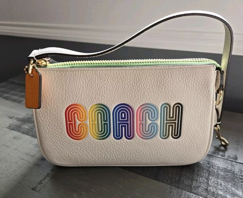 COACH Nolita 19 with Rainbow GOLD CH MULTI Style CA438 ~NEW WITH TAGS~