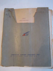 1945 AMERICAN AIRLINES CRUISE CONTROL MANUAL (C5AE-DC) THICK FOLDER - BB-3A
