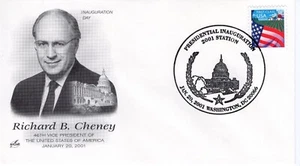 RICHARD B CHENEY INAUGURATION, WASHINGTON, DC 2001 FDC18046 - Picture 1 of 1