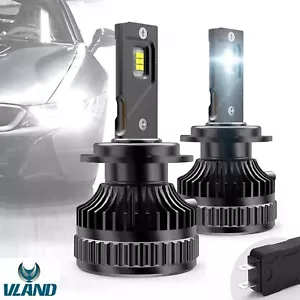 VLAND D2S D2C D2R D2H D4C D4S D4R LED Headlight Bulbs 6000K/set High Low beam - Picture 1 of 12