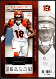 2013 Panini Contenders   #9 A.J. Green FREE SHIPPING! - Picture 1 of 2