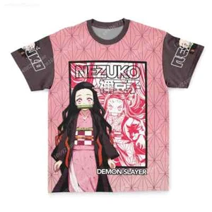 Demon Slayer Shirt Nezuko Kamado | Anime Manga Tee | 2 Patterns NEW - Picture 1 of 6