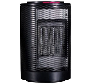 Ceramic Oscillation Mini Fan Heater 1200w Black - Ex Display Unboxed - Picture 1 of 5