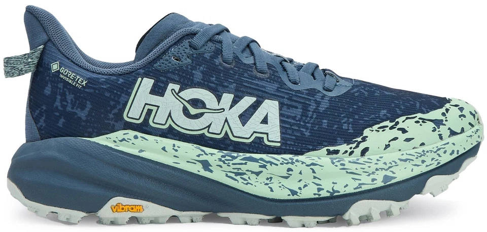 Size 8.5 - Hoka One One HOKA Speedgoat 6 GORE-TEX Thunder Cloud Mint Fluorite W