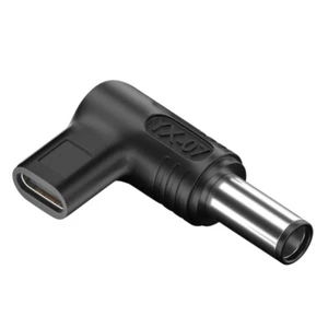 Adattatore trigger emulatore PD maschio USB 3.1 tipo C femmina a DC 7,4mm x 5,0mm nero - Foto 1 di 5