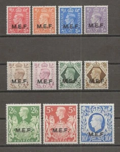 BOIC/MEF 1943/47 SG M11/M21 MINT - Picture 1 of 2