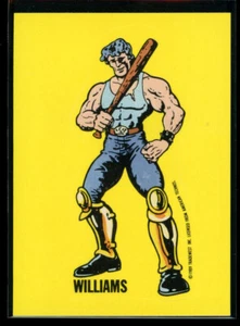 Pegatina Double Dragon Williams 1989 Topps Nintendo #29 casi nueva C2 - Imagen 1 de 2