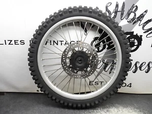 1984 Honda CR125R CR 125 R Front Wheel w/Hub & Brake Backing Plate 2812 - Picture 1 of 14