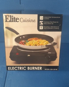 Elite cuisine Electric Burner NEW IN BOX - Picture 1 of 2