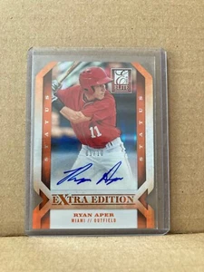 Ryan Aper 2013 Panini Elite Extra Edition Auto /10 #42 - Picture 1 of 2