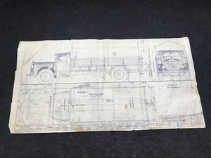 Camion Daimler Benz L 5000 L35 Gaggenau 1934 piano originale Mercedes Benz - Foto 1 di 5