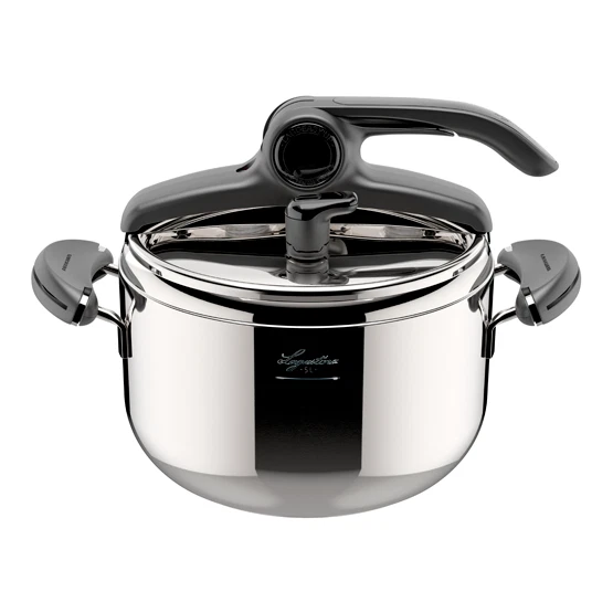 Lagostina Mia Lagoeasy'Up 5L Pentola a Pressione - Argento (010033010505)