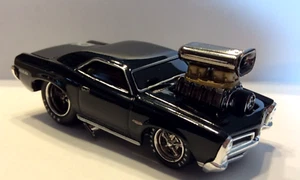 MUSCLE MACHINES 5TH ANNIVERSARY  1966 PONTIAC GTO 1/64 DIECAST 66 GTO - BLACK - - Picture 1 of 4