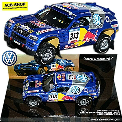 Per VW Volkswagen Race Touareg 2005 Rallye Dakar #313 Kankkunen - Immagine 1 di 4