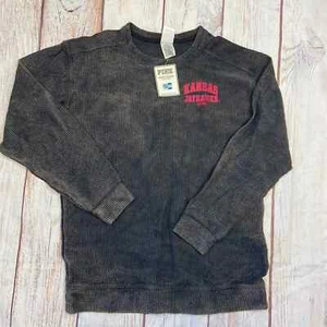 Victoria's Secret PINK Kansas Jayhawks gerippter Pullover Größe S - Bild 1 von 3