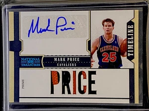 2011 National Treasures Cavaliers Mark Price Timeline Patch Auto #13 08/17 - Picture 1 of 2