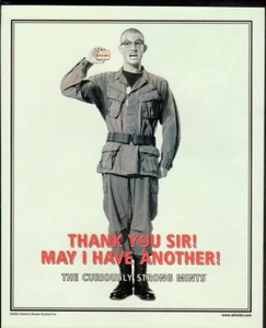 Vintage print ad advertisement Altoids Mints Soldier Sir May I Have Another ad - Picture 1 of 1