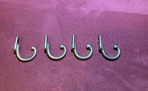 1 x Raffhaken,Haken,Zierhaken,Handtuchhaken, Kleiderhaken, massiv Messing NOS - Bild 1 von 12