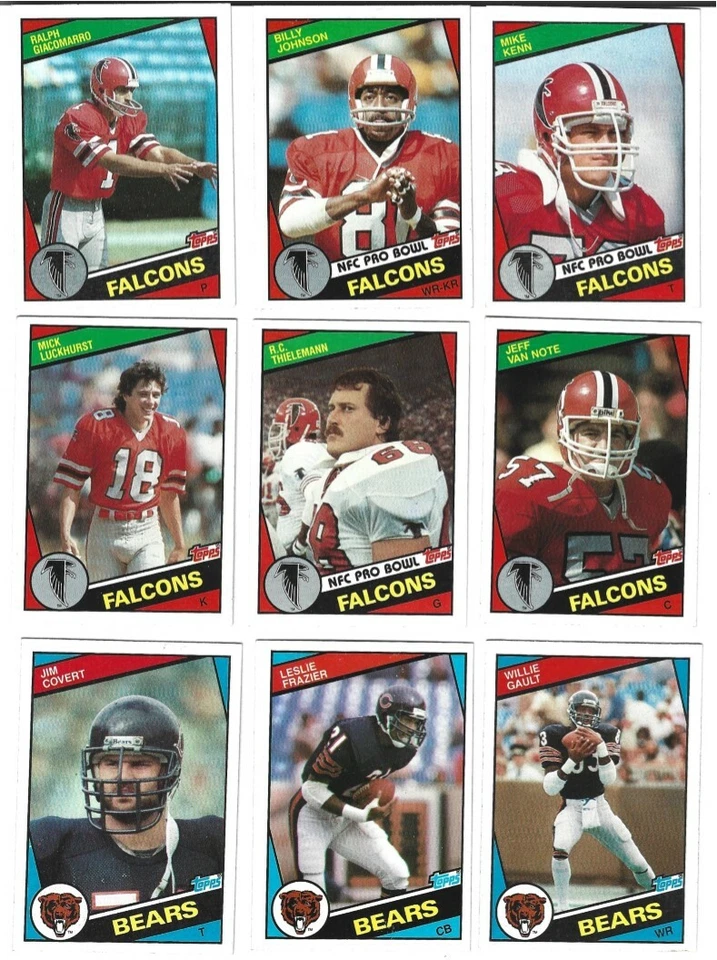 1984 Topps Football - complete your set 201-396 - Image 1 of 1