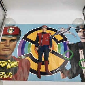 Captain Scarlet & the Mysterons Poster 1993 ITC Athena 60x88cm Retro TV Art - Foto 1 di 5
