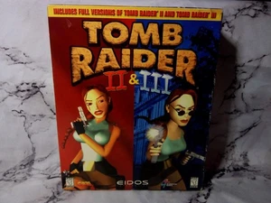 Tomb Raider 2 und 3 Big Box PC (Tomb Raider II & III) Selten - Bild 1 von 21
