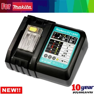 BL1860 BL1830 DC18RC 14.4V 18V Li-Ion Rapid Battery Charger Genuine For Makita - Picture 1 of 10