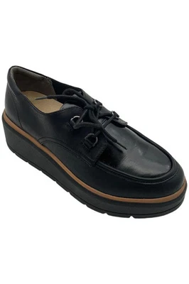 Zapatos Oxford Dr, Scholl para mujer Nice Day Max plataforma negros Foto 1 de 3