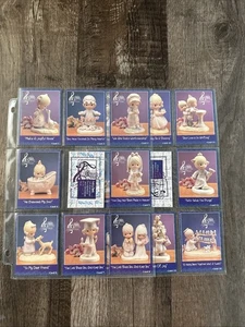 1992 Enesco Precious Moments Trading Cards Komplettsatz 18 Karten - Bild 1 von 23