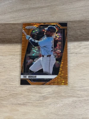 2025 Panini Prizm Baseball Tre Morgan Orange/399 - Image 1 of 4