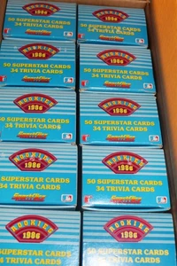 20 SET LOT 1986 SPORTFLICS ROOKIES FACTORY BASEBALL (READ) - Picture 1 of 1