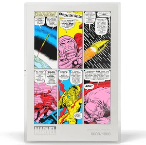 2025 Niue Comix Art in Motion Fantastic Four #1 Innenseite 1 oz Silberfolie - Bild 1 von 5