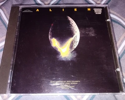 ALIEN * CD SOUNDTRACK * JERRY GOLDSMITH * SILVA SCREEN LABEL - Image 1 of 4