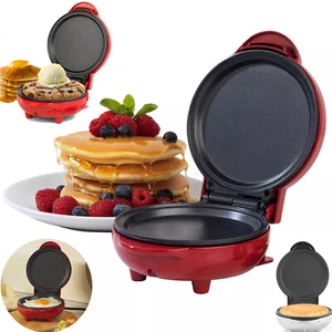 Snack Maker Mini Kompakt Pfannkuchen Ei Leckerli Maker & Grill Kekse Sandwiches 550W - Bild 1 von 12