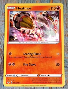 Heatmor 026/202 Uncommon Swords & Shields 2020 Basic Pokémon (#2) - Bild 1 von 4