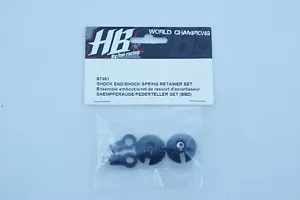 Hb by Hpi Racing 67351 Shock End/Spring Retainer Set Modeling - Picture 1 of 1