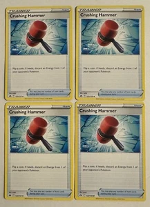 Pokémon TCG - Crushing Hammer 125/159 - Crown Zenith -NM - Playset 4x - Picture 1 of 2