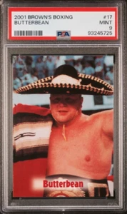 2001 Brown's Boxing #17 Eric Esch / Butterbean Boxing Card PSA 9 Mint POP 2 - Picture 1 of 2