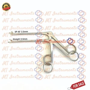 Juego de pinzas Blakesley STR & UP corte pasante 2,5 mm 12 cm FESS ENT instrumentos alemanes - Imagen 1 de 5