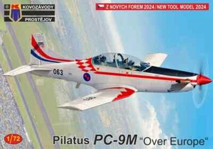 1/72  Modern Trainer : Pilatus PC-9M "Europe" [ 3 Options] #KPM0468 : KP MODEL - Picture 1 of 2
