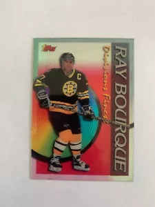 1994-95 Finest Division's Finest Clear Cut #2 Ray Bourque - Boston Bruins - Foto 1 di 2