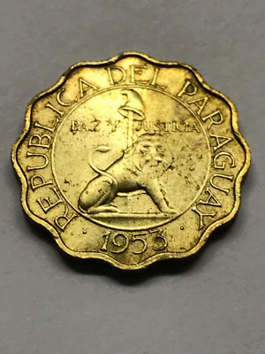 1953 25 Centimos Paraguay Unc. #7909 - Image 1 of 2