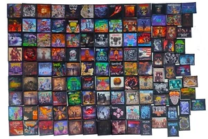 THRASH METAL UNDERRATED 10pcs/Lot Random Mix Sew-On Patches Fashion Vest Printed - Picture 1 of 1