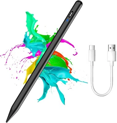 Touch Screen Pen Stylus Drawing Universal For iPhone iPad Samsung Amazon Tablet - Image 1 of 4