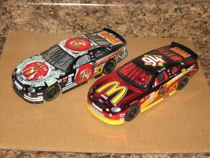 Lot of 2 1999 Racing Champions 1:24 Bill Elliott McDonalds QPC Ford Taurus #94 - Picture 1 of 5