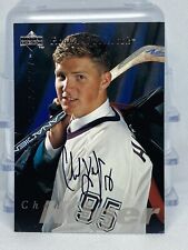 1995-96 Upper Deck Be a Player Auto Chad Kilger #S167 Rookie Autograph RC