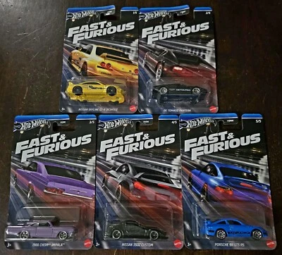 Hot Wheels 2024 Fast & Furious Racing Series Set Nissan Skyline GT-R BCNR33 (5x) Foto 1 de 4