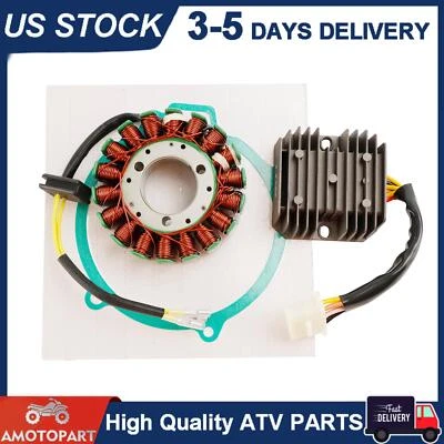 Generator Stator Regulator & Gasket For Kawasaki GPz KZ1100, LTD, Spectre 81-83 Foto 1 de 4