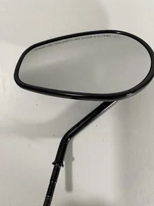 Harley Davidson OEM Right Side Black Teardrop Mirror - Bild 1 von 8