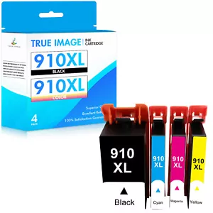 4PK 910XL Printer Ink for HP OfficeJet Pro 8010 8015 8022 8025 8028 8035 W/Chip - Picture 1 of 5