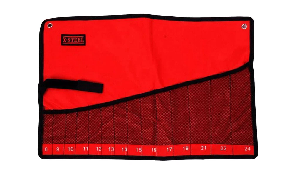 Canvas Roll Pouch Display & Storage f Spanner & Screwdriver File Drill Bits Etc. - image 1 of 1